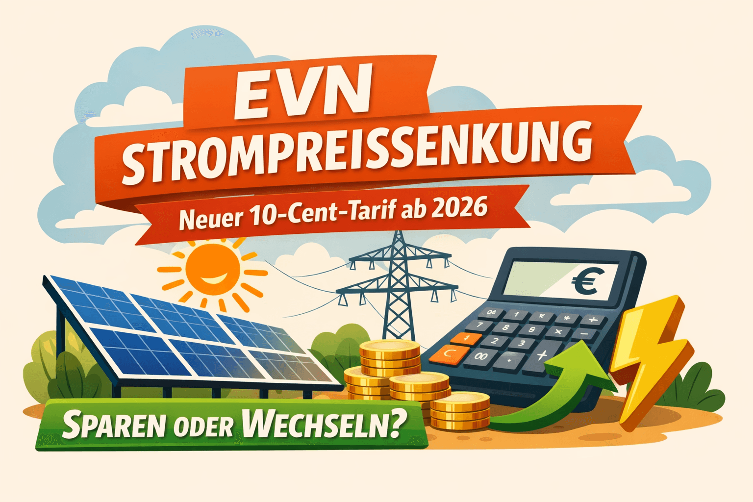 EVN Strompreissenkung