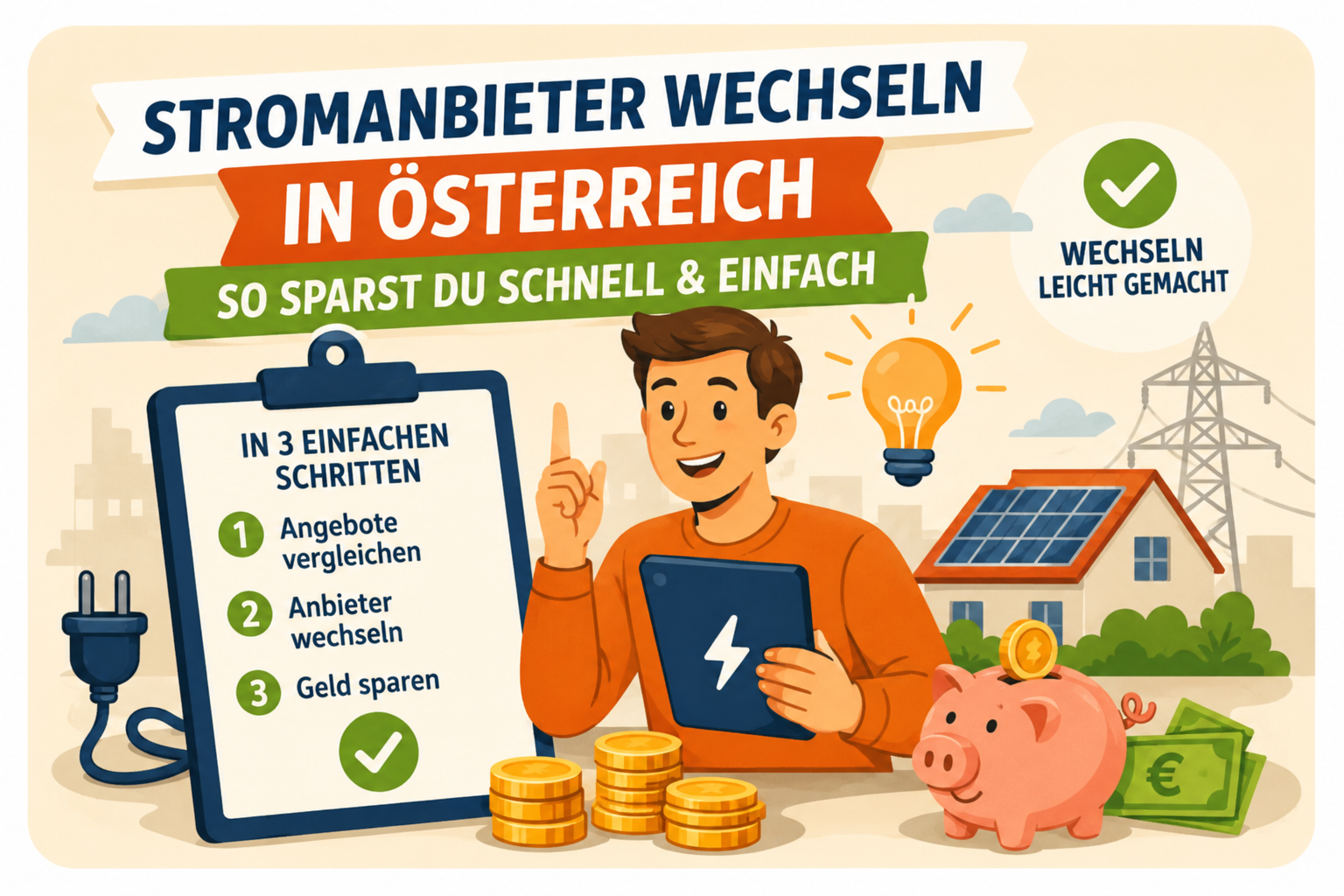 Stromanbieter wechseln